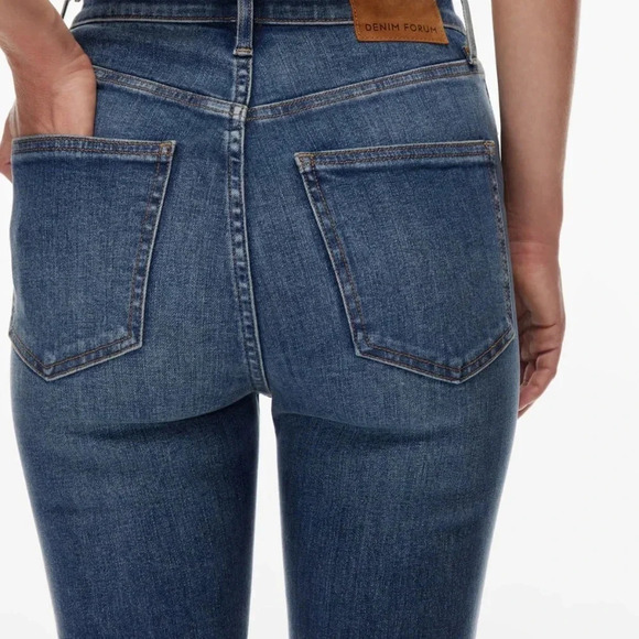 Denim Forum The Lola High Rise Skinny 26L size 27 - Picture 2 of 9